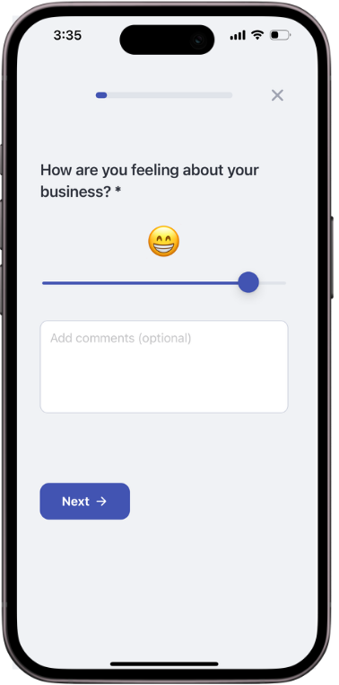 Brieff client check-in